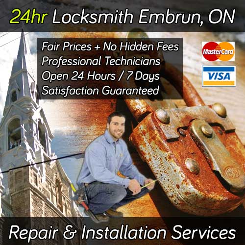24hr Locksmith Embrun Ontario