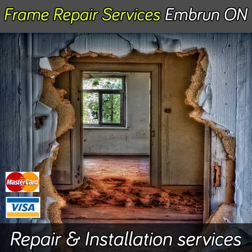 Door frame repair service in Embrun Ontario